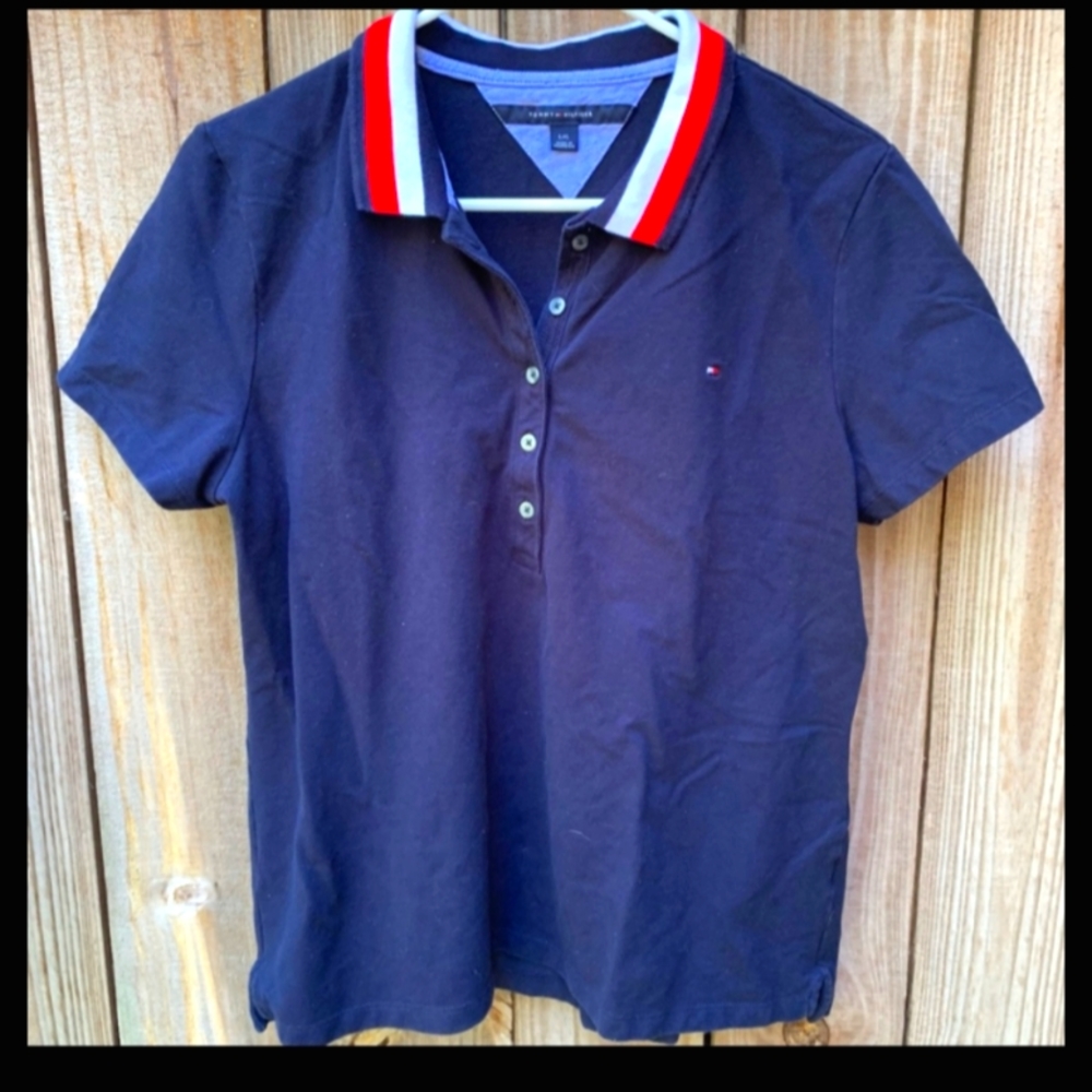 Tommy Hilfiger women blue polo shorts/L